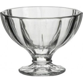 Click Μπωλ Σερβιρίσματος Παγωτού Γυάλινο Διάφανο με Διάμετρο 6τμχ