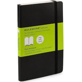Moleskine Σημειωματάριο Soft Cover με Λευκές Σελίδες και Λάστιχο 192 Φύλλα A6 93x140x12.95mm Moleskine Σημειωματάριο Soft Cover με Λευκές Σελίδες και Λάστιχο 192 Φύλλα A6 93x140x12.95mm