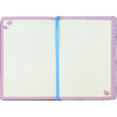 Santoro Σημειωματάριο Bubble Fairy Ριγέ με Λάστιχο A5 14x19,5 5cm