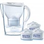 Brita Marella Cool Κανάτα Σερβιρίσματος Πλαστική Λευκή με 3 Ανταλλακτικά Φίλτρα Maxtra+ 2400mlΚωδικός: 1025959 