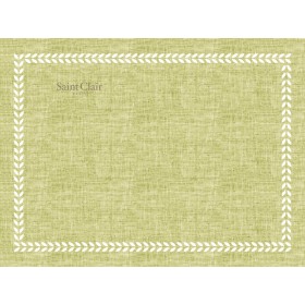 Saint Clair 3007 Σουπλά Υφασμάτινο Πράσινο 45x33cm Saint Clair 3007 Σουπλά Υφασμάτινο Πράσινο 45x33cm
