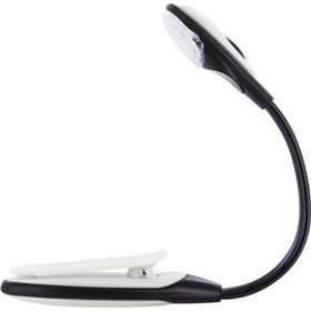 AT1021 Σελιδοδείκτης Led Φωτάκι με Κλιπ Λευκός