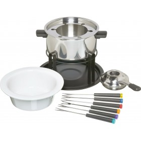 Kitchen Craft Deluxe Σκεύος για Φοντύ με Ρεσώ από Ανοξείδωτο Ατσάλι 35.00413 Kitchen Craft Deluxe Σκεύος για Φοντύ με Ρεσώ από Ανοξείδωτο Ατσάλι 35.00413