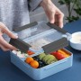 Healthy Human On The Go Bento Δοχείο Φαγητού Inox Λευκό 20x20cmΚωδικός: HH-SOB29 