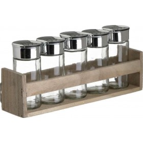 Click Θήκη Μπαχαρικών σε Βάση 6τμχ Click Θήκη Μπαχαρικών σε Βάση 6τμχ