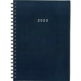 Next Ημερήσια Ατζέντα 2022 Σπιράλ Basic XL 21x29cm Μπλε