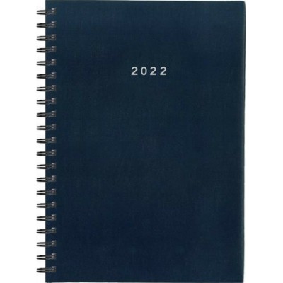 Next Ημερήσια Ατζέντα 2022 Σπιράλ Basic XL 21x29cm Μπλε