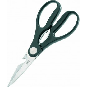 Gefu Ψαλίδι Μαγειρικής από Ανοξείδωτο Ατσάλι 21cm Γκρι