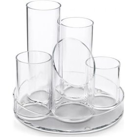 Μολυβοθήκη Ακρυλική 5 Θέσεων Διάφανη