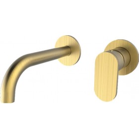 Armando Vicario Slim 500045-201 Σετ Μίκτης & Στόμιο Εντοιχισμού Νιπτήρα 1 Εξόδου Χρυσό Armando Vicario Slim 500045-201 Σετ Μίκτης & Στόμιο Εντοιχισμού Νιπτήρα 1 Εξόδου Χρυσό
