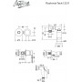 La Torre Flush Mix Επιτοίχιο Σετ Μπιντέ ChromeΚωδικός: 200-12211-100 