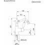 Bugnatese Oxford 201- Ρετρό Μπαταρία Μπιντέ ChromeΚωδικός: 6323-100 