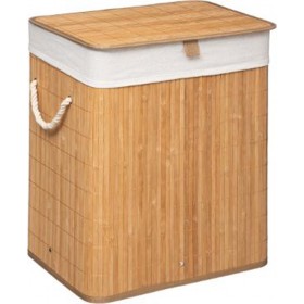 Pakoworld Natural 199-000056 Καλάθι Απλύτων Bamboo 40x30x50cm Καφέ Pakoworld Natural 199-000056 Καλάθι Απλύτων Bamboo 40x30x50cm Καφέ