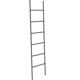 Inart 6-70-373-0026 Σκάλα Μπάνιου 6 Θέσεων Δαπέδου 45x170cm Μαύρη Inart 6-70-373-0026 Σκάλα Μπάνιου 6 Θέσεων Δαπέδου 45x170cm Μαύρη