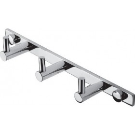 74303 Άγκιστρο Μπάνιου Τριπλό Inox Ασημί 74303 Άγκιστρο Μπάνιου Τριπλό Inox Ασημί