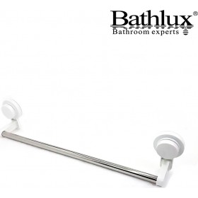 Bathlux 30128 Ράγα Μπάνιου Μονή Επιτοίχια με Βεντούζα ΑσημίΚωδικός: 87002PPF45WH 