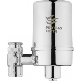 Proteas Filter Φίλτρο Νερού Βρύσης PFFC Ενεργός Άνθρακας Inox EW-011-0100