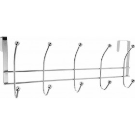 Κρεμάστρα Πόρτας Ανοξείδωτη 10 Θέσεων 41.5x12x18cm