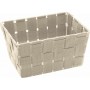 Wenko Καλάθι Πλαστικό Adria Mini Long Beige 19x14x9cm