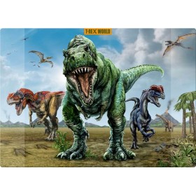 Die Spiegelburg Σουμέν Μονό Πλαστικό T-Rex Πολύχρωμο 38x53cm Die Spiegelburg Σουμέν Μονό Πλαστικό T-Rex Πολύχρωμο 38x53cm