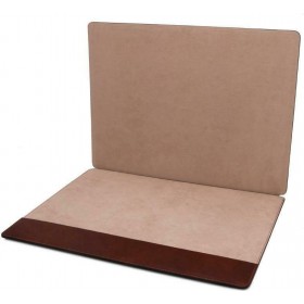 Tuscany Leather Σουμέν Διπλό Δερμάτινο TL142054 Dark Brown 50x40cm