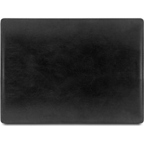 Tuscany Leather Σουμέν Μονό Δερμάτινο TL141892 Μαύρο 55x40cm