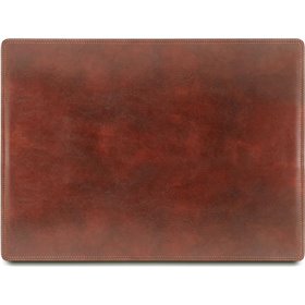 Tuscany Leather Σουμέν Μονό Δερμάτινο TL141892 Καφέ 55x40cm