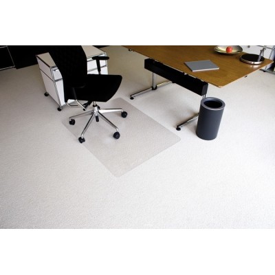 Προστατευτικό δαπέδου διάφανο Ecoblue® O 0,90 x 1,20 για μοκέτα