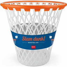 Legami Milano Πλαστικό Καλάθι Αχρήστων Basketball Bin Λευκό 30x30x32cm Legami Milano Πλαστικό Καλάθι Αχρήστων Basketball Bin Λευκό 30x30x32cm