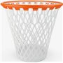 Legami Milano Πλαστικό Καλάθι Αχρήστων Basketball Bin Λευκό 30x30x32cm