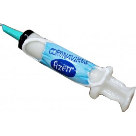 Πασχαλινή Λαμπάδα με Σχέδιο Εμβόλιο Πασχαλινή Λαμπάδα με Σχέδιο Εμβόλιο