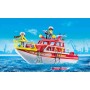 Παιχνιδολαμπάδα Πυροσβεστικό Σκάφος Διάσωσης 70147 για 4+ Ετών Playmobil