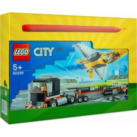 Παιχνιδολαμπάδα City Φορτηγό Μεταφοράς Τζετ Αεροπορικής Επίδειξης 60289 για 5+ Ετών Lego