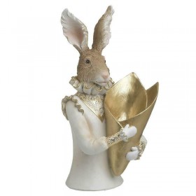 Inart Πασχαλινοί Λαγοί Κεραμικοί 30x17x14εκ 2τμχ Inart Πασχαλινοί Λαγοί Κεραμικοί 30x17x14εκ 2τμχ