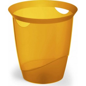 Durable Πλαστικό Καλάθι Αχρήστων 16lt Πορτοκαλί