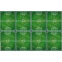 Procos Τραπεζομάντηλο Party Πλαστικό Football Green Πράσινο 180x120cm 86871