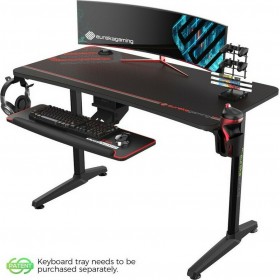 Γραφείο Gaming I47 με Μεταλλικά Πόδια Black 120x60x77εκ.Κωδικός: 7686 