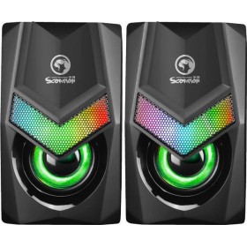 Marvo SG118 Ηχεία Υπολογιστή 2.0 με RGB Φωτισμό και Ισχύ 3W σε Μαύρο Χρώμα Marvo SG118 Ηχεία Υπολογιστή 2.0 με RGB Φωτισμό και Ισχύ 3W σε Μαύρο Χρώμα