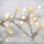 100 Χριστουγεννιάτικα Λαμπάκια LED Θερμό Λευκό 5μ σε Σειρά με Διαφανές Καλώδιο EurolampΚωδικός: 600-11320 