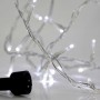 100 Χριστουγεννιάτικα Λαμπάκια LED Ψυχρό Λευκό 4.95μ σε Σειρά με Διαφανές Καλώδιο EurolampΚωδικός: 600-11321 