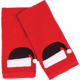 "Nef-Nef Σετ Χριστουγεννιάτικές Πετσέτες 2 Τμχ. ""Here Comes the Santa""" Nef-Nef Σετ Χριστουγεννιάτικές Πετσέτες 2 Τμχ. "Here Comes the Santa"