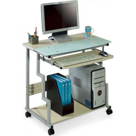 Γραφείο Υπολογιστή Ξύλινο με Μεταλλικά Πόδια 80x50x75εκ.Κωδικός: 12.0051  Γραφείο Υπολογιστή Ξύλινο με Μεταλλικά Πόδια 80x50x75εκ.Κωδικός: 12.0051