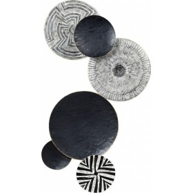 Espiel Διακοσμητικό Τοίχου από Μέταλλο Μαύρο/Γκρι 135x14x77cm Espiel Διακοσμητικό Τοίχου από Μέταλλο Μαύρο/Γκρι 135x14x77cm