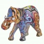 Inart Διακοσμητικός Ελέφαντας από Πλαστικό 22x9x17cm