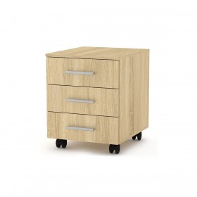 Συρταριέρα Γραφείου Luke 40x48.5x53.5cm SonomaΚωδικός: 184-000042  Συρταριέρα Γραφείου Luke 40x48.5x53.5cm SonomaΚωδικός: 184-000042