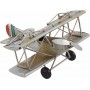 Inart Vintage Διακοσμητικό Αεροπλάνο Μεταλλικό 16x16x8.5cm 2τμχΚωδικός: 3-70-726-0144 