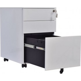 Συρταριέρα Γραφείου 39x52x60cm ΆσπροΚωδικός: Ε6009  Συρταριέρα Γραφείου 39x52x60cm ΆσπροΚωδικός: Ε6009