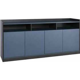 Ντουλάπι Γραφείου Advance 169x40x80cm Σκούρο Καρυδί / ΓκριΚωδικός: ΕΟ826  Ντουλάπι Γραφείου Advance 169x40x80cm Σκούρο Καρυδί / ΓκριΚωδικός: ΕΟ826