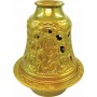 Καντήλι Καμπάνα Μεταλλικό Χρυσό 10601079-5