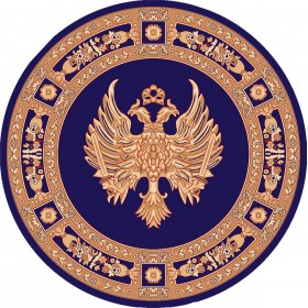 Isexan Blue Εκκλησιαστικό Χαλί Στρογγυλό με Διάμετρο 100cm 40-1010-1000BLUE Isexan Blue Εκκλησιαστικό Χαλί Στρογγυλό με Διάμετρο 100cm 40-1010-1000BLUE